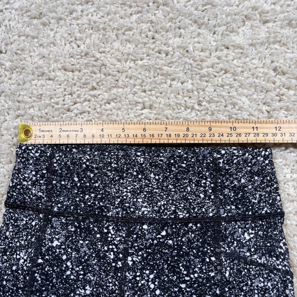 Lululemon‎ Align High Rise Pant Speckled Print Black White Size 4 - Picture 5 of 9